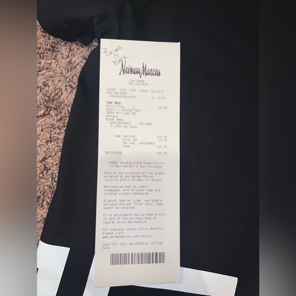 Versace Mens Shirt - Picture 4 of 5